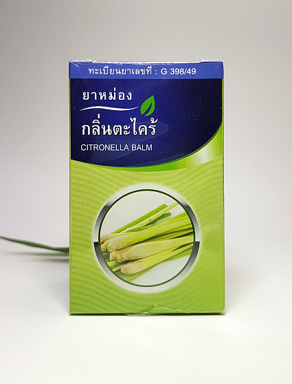 Тайский бальзам с цитронеллой Kongka Herb, 100 г, тайские бальзамы
