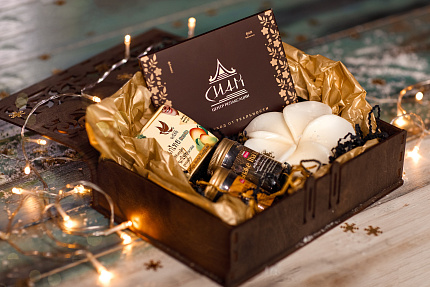 Шкатулка ручной работы "Сиам" (малая), из дерева