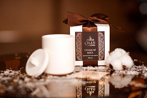 Аромасвеча "Сладкая нега" (кокос и шоколад), 190 мл