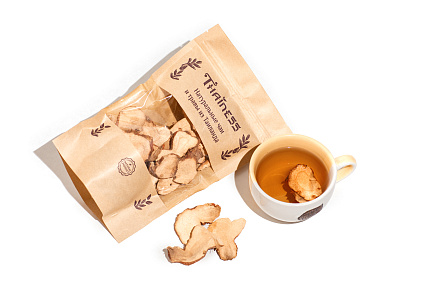 Галангал сушеный корень, 100 г , тайский чай