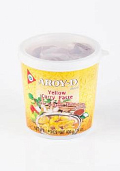 Паста карри жёлтая Aroy-D, 0,40 л