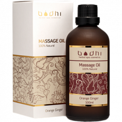Масло массажное "Апельсин-Имбирь" BODHI,100 мл