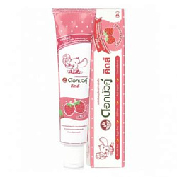 Детская Зубная паста «Клубника и ромашка» Twin Lotus, 35г